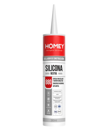 Guía de productos Homey. Selladores, espumas y adhesivos para construcción, industria y obra — disponibles en Goma Paz