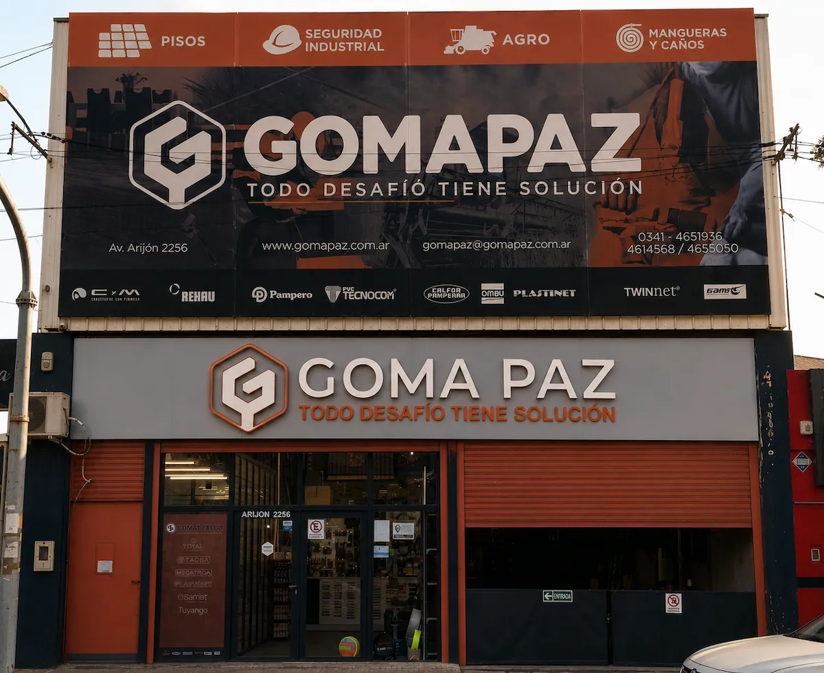 Showroom de pisos vinílicos Goma Paz — Av. Arijón 2256, Rosario